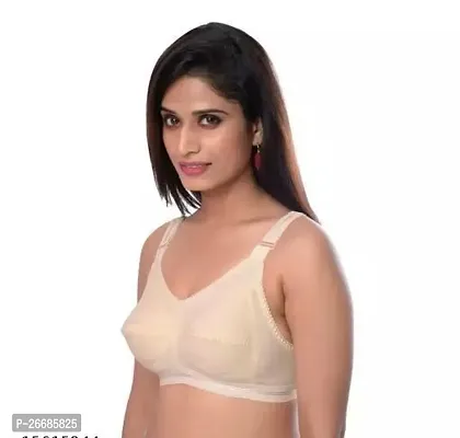 Stylish Cotton Blend Bra For Women-thumb0