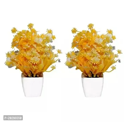 Artificial Wild Plant with Pot Pack Of 2