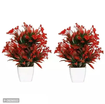 Artificial Wild Plant with Pot Pack Of 4