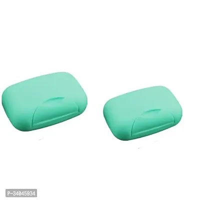 Elegant Plastic Soap Cases- Pack Of 2-thumb0