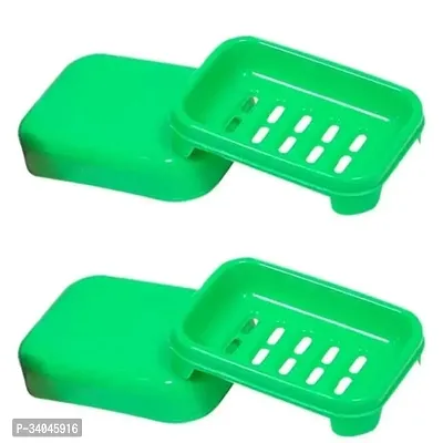 Elegant Plastic Soap Cases- Pack Of 2-thumb0