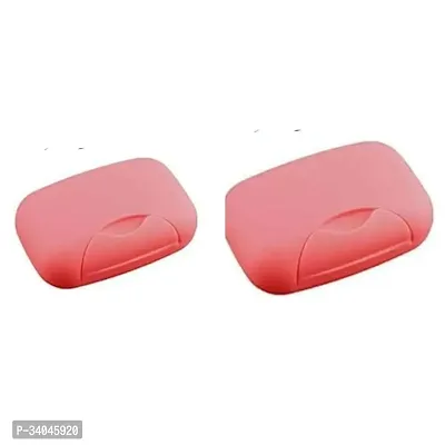 Elegant Plastic Soap Cases- Pack Of 2-thumb0