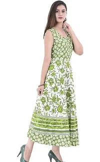 pure cotton green jaipuri frocks-thumb3