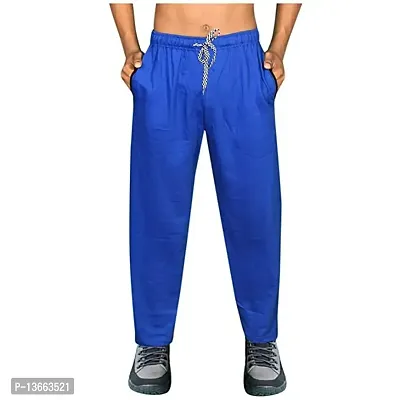 Classic Cotton Solid Track Pants for Men
