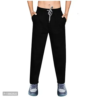 Classic Cotton Solid Track Pants for Men