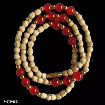 classic Tulsi Beads, Crystel Beads, Partywear Kanthi Mala For Women