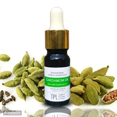 Cardamom Essential Oil 100% Pure And Undiluted For Aromatherapy, Relaxation, Skin And Hair Therapy 10 ML (Dropper)