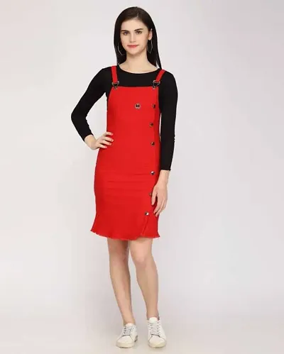 Stylish Blend Solid Bodycon Dress For Women