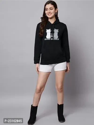 Stylish Printed Sweatshirt For Women-thumb2