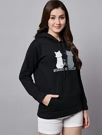 Stylish Printed Sweatshirt For Women-thumb2