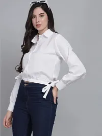 Women Stylish Solid Tops-thumb1