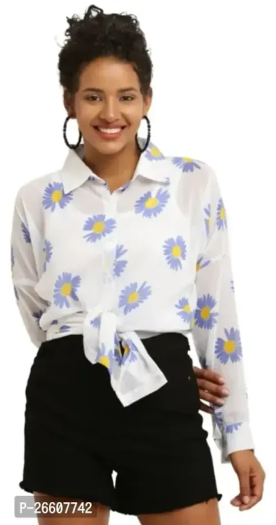 Women Trendy Floral Print Shirts