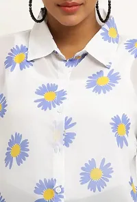 Women Trendy Floral Print Shirts-thumb4