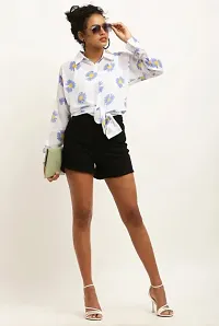 Women Trendy Floral Print Shirts-thumb2