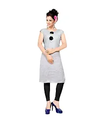 Aanshi FASHION Pure Cotton Kurti with Shrug for Women's and Girls-thumb1