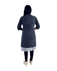 Stylush Pure Cotton Kurti With Shrug For Women-thumb1