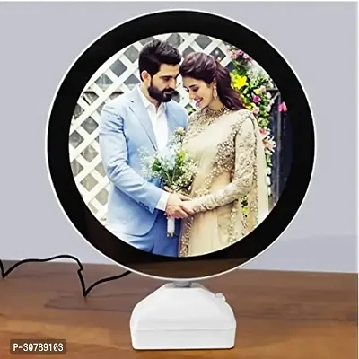 Mirror LED Round Photo Frame-thumb0