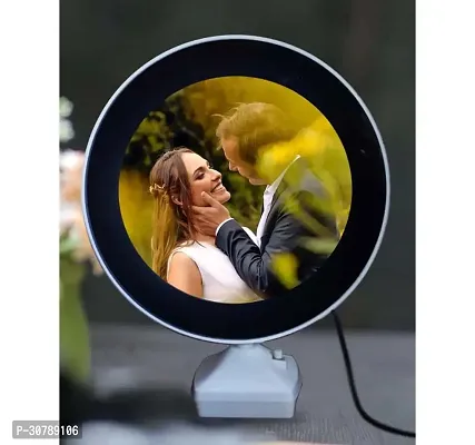 Mirror LED Round Photo Frame-thumb0