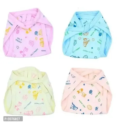 Colorful high quality New Born Baby Cotton NAPPY/Langot/Diaper KIDS 100% Pure Cotton Premium pack of 12-thumb3