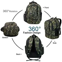 Green Camouflaged 30L Backpack-thumb2