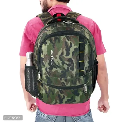 Green Camouflaged 30L Backpack-thumb4
