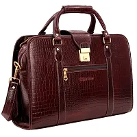 abc garments Leather Handmade Men  Women Laptop Bag Cross Over Shoulder Messenger Bag Office Bag-thumb3