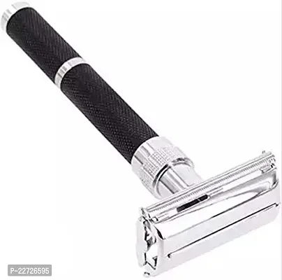 Classic Double Edge Smooth Safety Shaving Razor 10 Cm Long Handle-thumb0