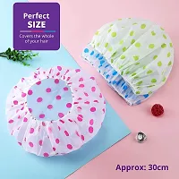 Alpha International Reusable Shower Cap For Women  Mens(Pack Of 3 Pcs)-thumb4