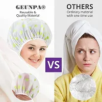 Alpha International Reusable Shower Cap For Women  Mens(Pack Of 3 Pcs)-thumb3