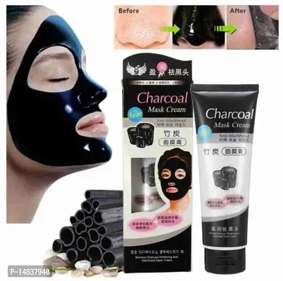 IBH Professional charcoal black heads remover peel off face mask