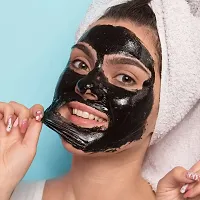 IBH Professional charcoal black heads remover peel off face mask-thumb2