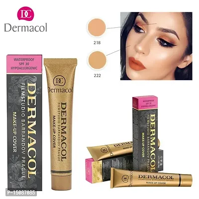 dermacol makeup cover foundation cream pack of 1