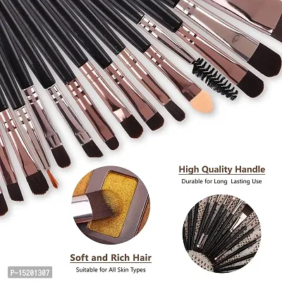 Makeup brush set with Makeup Blender Combo (Pack of 1, Contains 12