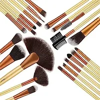 brushes set of 12 different brushes Makeup Brushes-thumb1