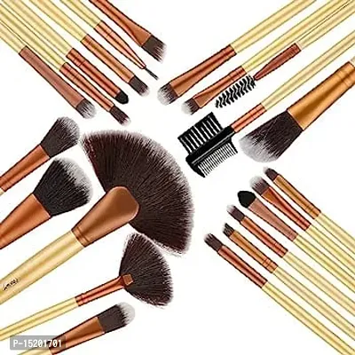 brushes set of 12 different brushes Makeup Brushes-thumb2