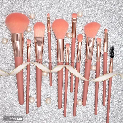 BEST QUALITY MAKEUP BRUSHES STE OF 12 PCS Beauty Professional Makeup Brushes-thumb0