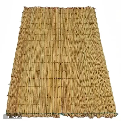 Raj Furniture Natural Handmade Kusha Grass Aasan Pooja Aasan Pooja Mat Pack of 2 (Size- 18X24 inch)-thumb2