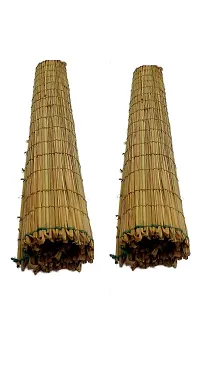 Raj Furniture Natural Handmade Kusha Grass Aasan Pooja Aasan Pooja Mat Pack of 2 (Size- 18X24 inch)-thumb3