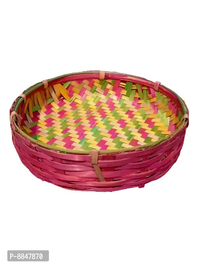 Bamboo Basket/Tokri , Multicolor