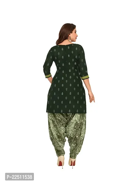 Stylish Fancy Designer Cotton Unstitched Dress Material Top With Bottom Wear And Dupatta Set For Women-thumb3