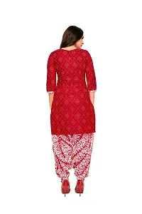 Stylish Fancy Designer Cotton Unstitched Dress Material Top With Bottom Wear And Dupatta Set For Women-thumb2