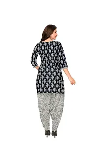 Stylish Fancy Designer Cotton Unstitched Dress Material Top With Bottom Wear And Dupatta Set For Women-thumb2