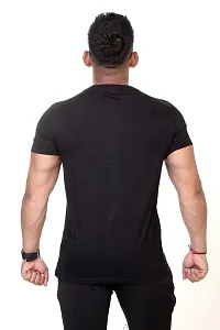 pariferry SATYAMEV JAYATE Tshirt Unisex Black (Small)-thumb2