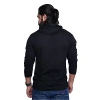 pariferry - Black Men's Cotton Blend Hooded Sweatshirt (XX-L, Batman-Black)-thumb2