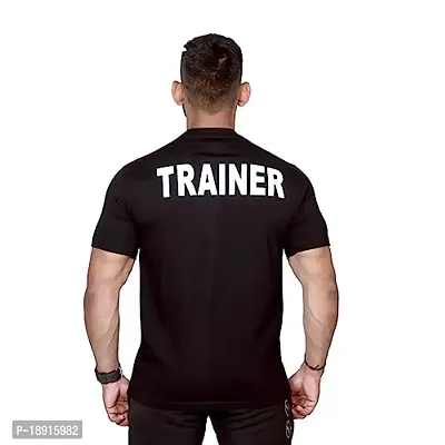 pariferry Gym Trainer Tshirt Black (Small)-thumb0