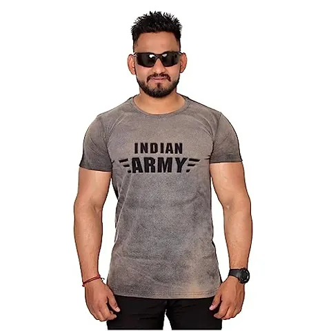 pariferry Men Indian Army Tshirt