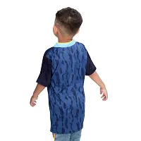 pariferry Sports Jersey Dhoni Half Sheeve T-Shirt for Kids-thumb3