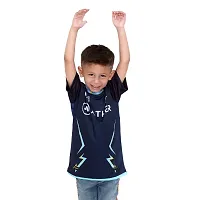 pariferry Sports Jersey Dhoni Half Sheeve T-Shirt for Kids-thumb1