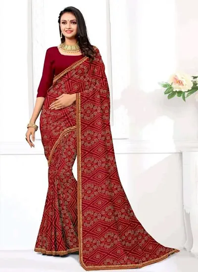 Beautiful Jacquard Saree With Blouse Piece For Women