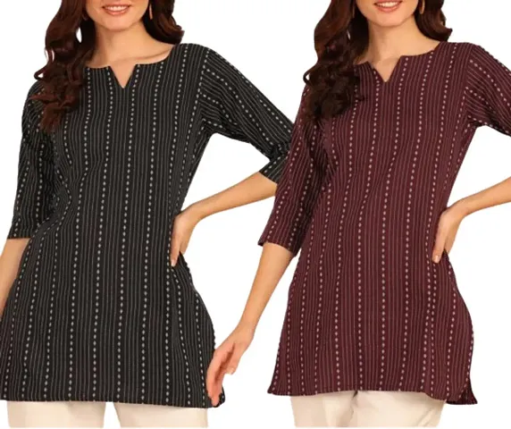 Stylish Short Kurti for Women ( pack of 2 )